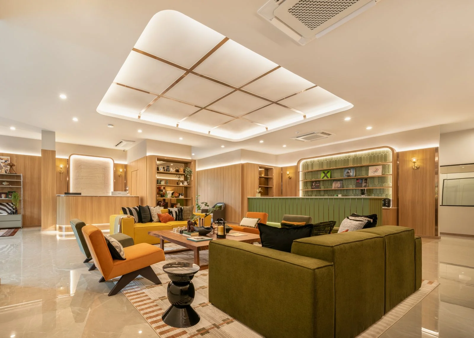 The Cultural Living Room lobby